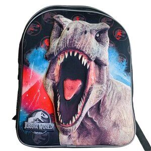 JURASSIC‎ WORLD 16" Full-Size T-Rex Dinosaur 3D Backpack School or Travel